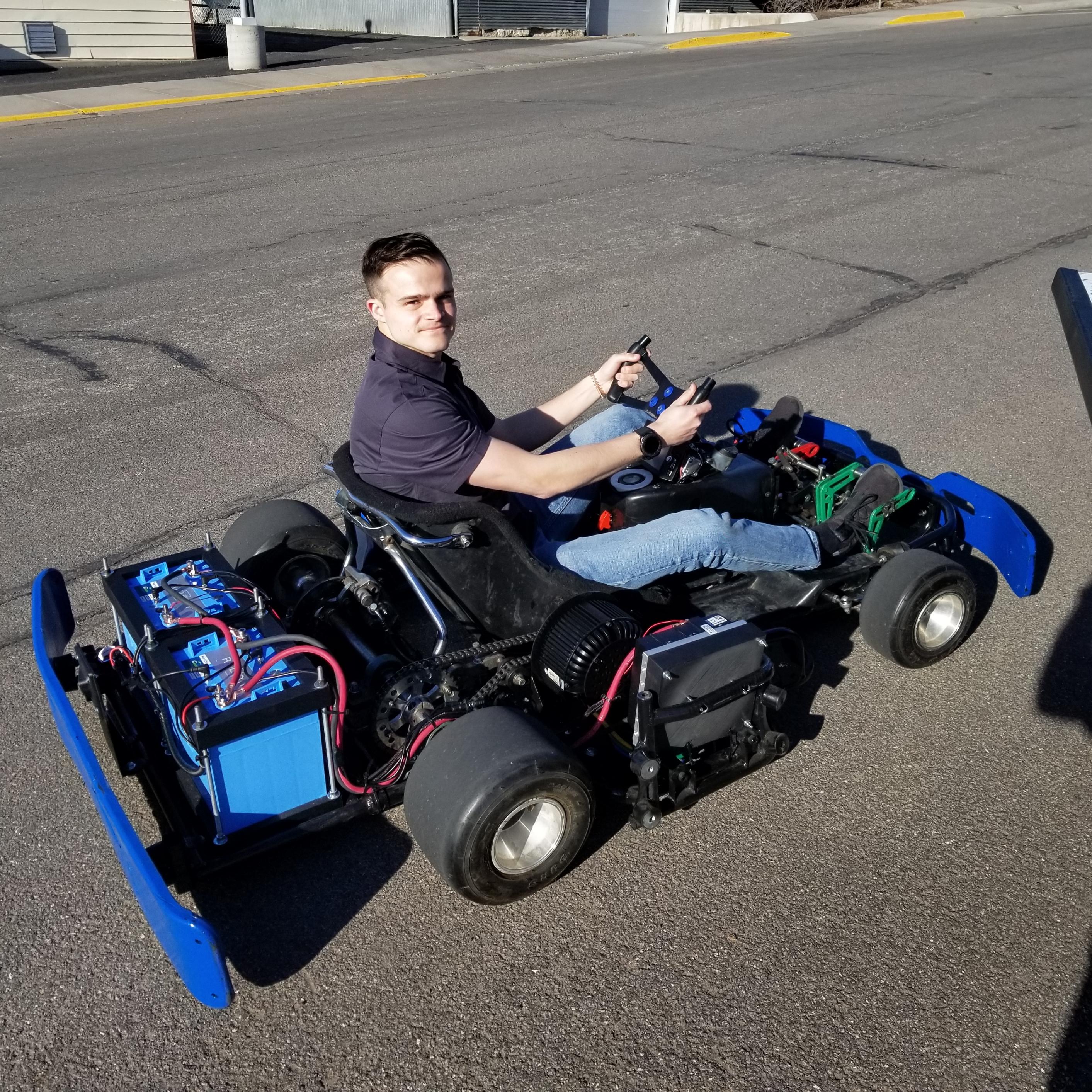 Innovative Electric Go-Kart Project at BYUI Showcases Engineering Prowess with Electroimpact’s Support